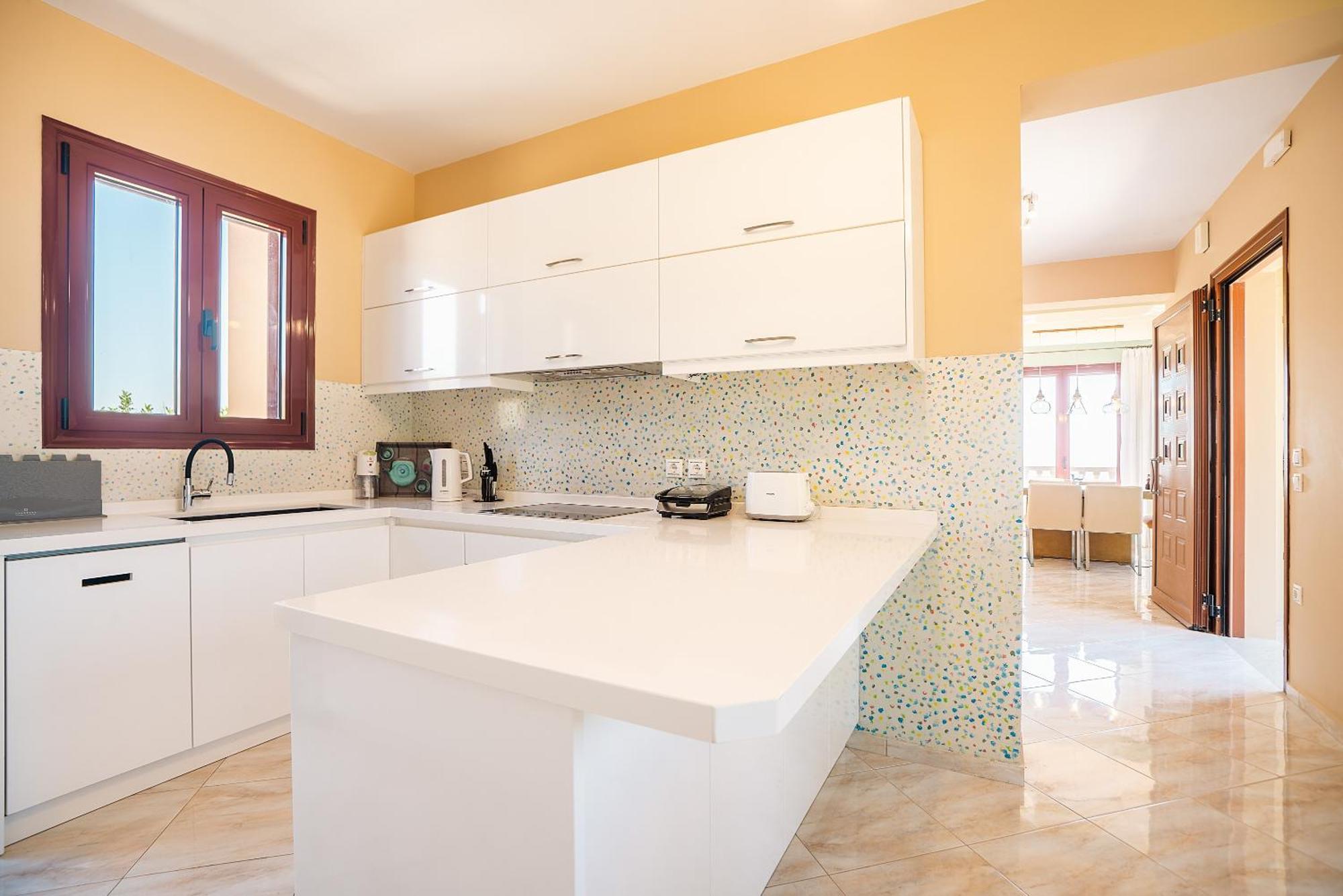 Villa Sky Hills à Psinthos Extérieur photo