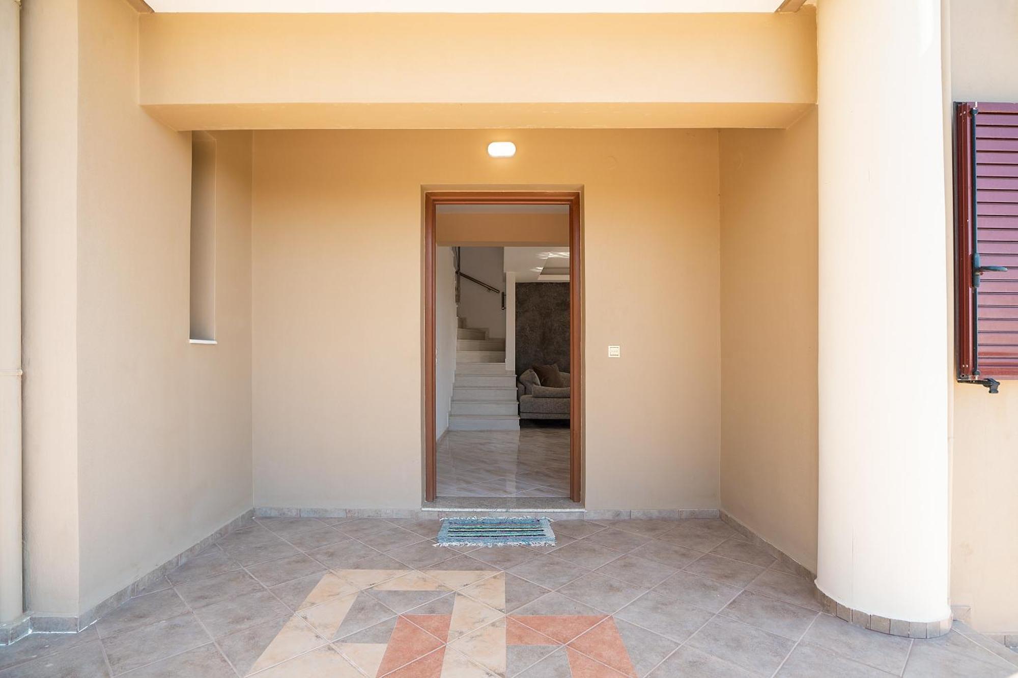Villa Sky Hills à Psinthos Extérieur photo