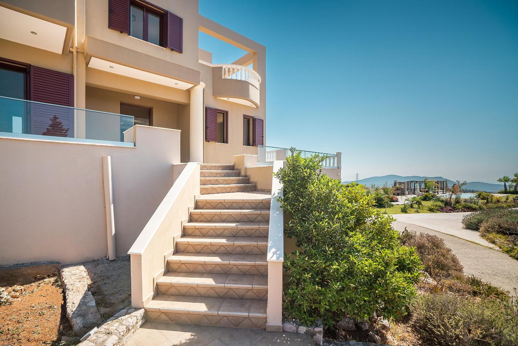 Villa Sky Hills à Psinthos Extérieur photo