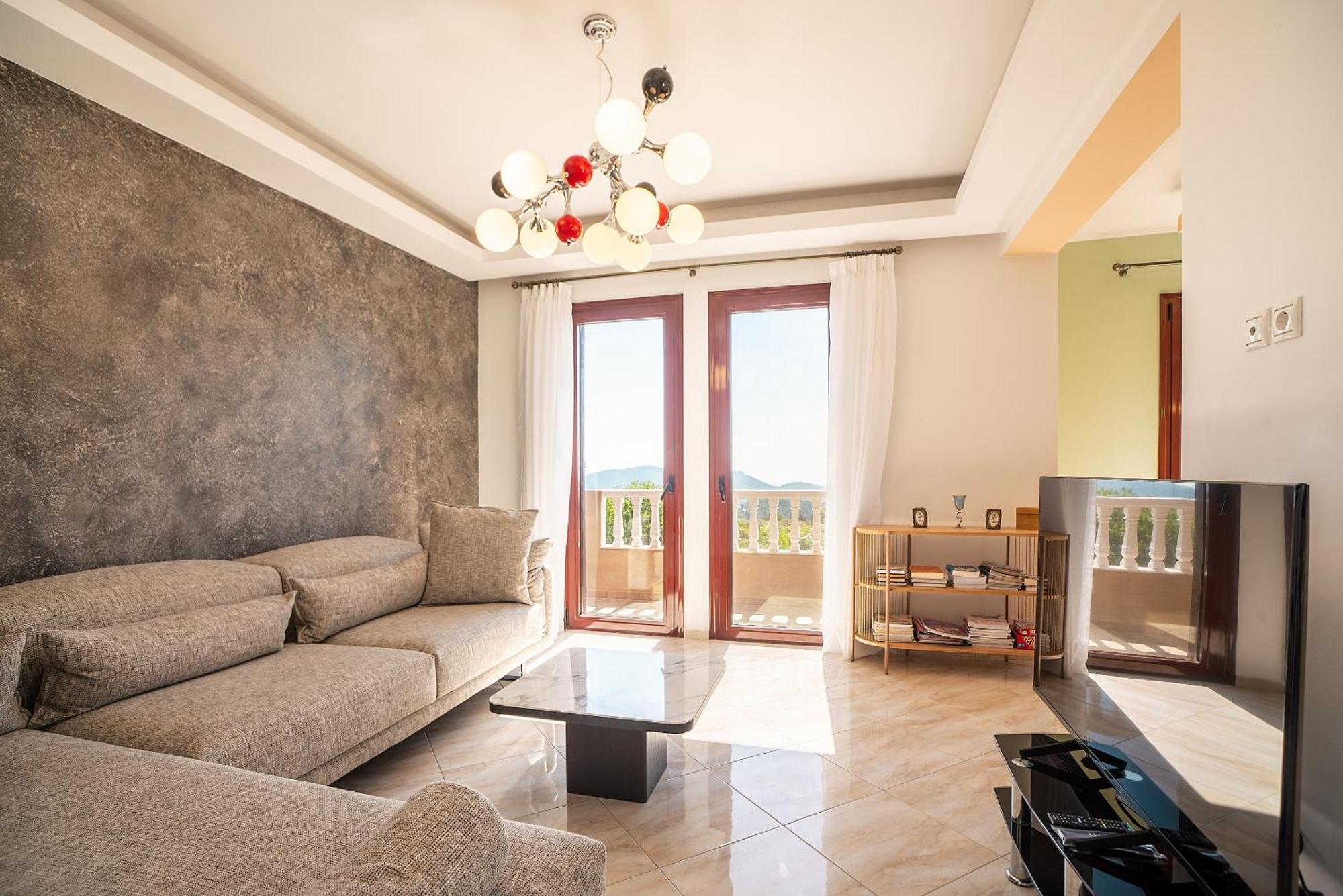 Villa Sky Hills à Psinthos Extérieur photo