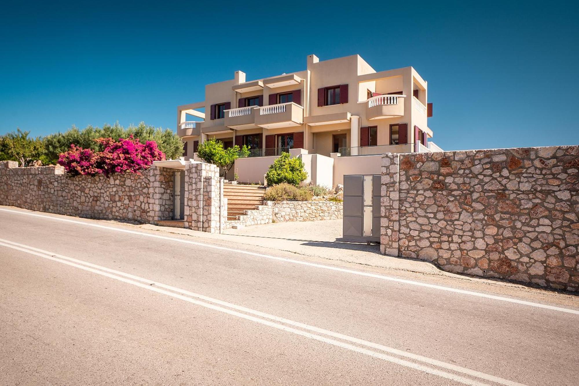 Villa Sky Hills à Psinthos Extérieur photo